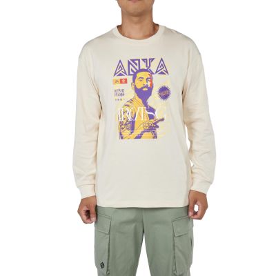 Anta KAI Long-Sleeve Tee White - Hvit - Kortermet T-skjorte