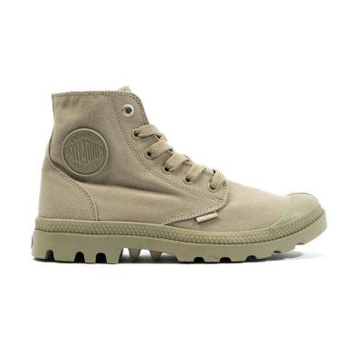 Palladium Pampa Hi Mono Dune - Grønn - Joggesko