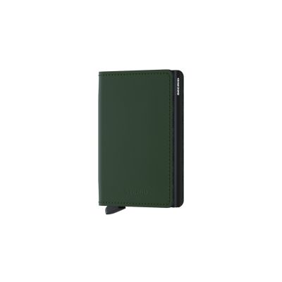 Secrid Slimwallet Matte Green & Black - Grønn - Accessories