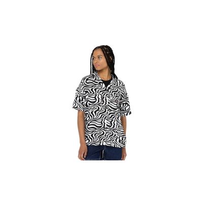 Dickies Leesburg Shirt W Cloud Zebra - Rosa - Kortermet T-skjorte Dickies Leesburg Shirt W Cloud Zebra - Rosa - Kortermet T-skjorte