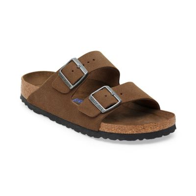 Birkenstock Arizona Soft Footbed Suede Leather Regular Fit Brown 1030863 - Brun - Sandaler Birkenstock Arizona Soft Footbed Suede Leather Regular Fit Brown 1030863 - Brun - Sandaler