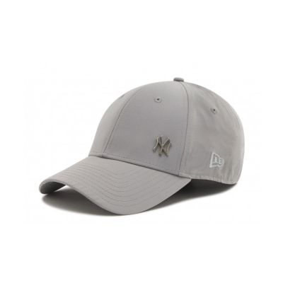New Era Yankees Flawless Grey 9FORTY Cap - Grå - Lokk