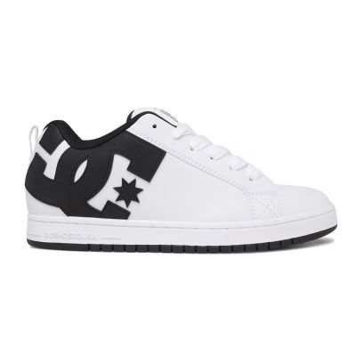 DC Shoes Court Graffik White - Hvit - Joggesko DC Shoes Court Graffik White - Hvit - Joggesko