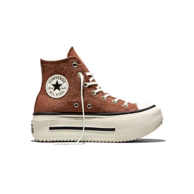 Converse Chuck Taylor All Star Lift Double Stack - Brun - Joggesko Converse Chuck Taylor All Star Lift Double Stack - Brun - Joggesko