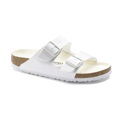 Birkenstock Arizona Birko-Flor Narrow Fit White 1019046 - Hvit - Sandaler Birkenstock Arizona Birko-Flor Narrow Fit White 1019046 - Hvit - Sandaler