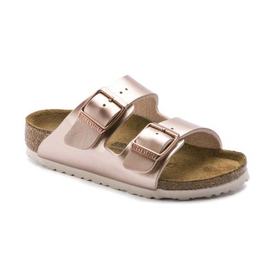 Birkenstock Arizona BF Mettalic Junior Narrow Fit Pink - Rosa - Sandaler Birkenstock Arizona BF Mettalic Junior Narrow Fit Pink - Rosa - Sandaler
