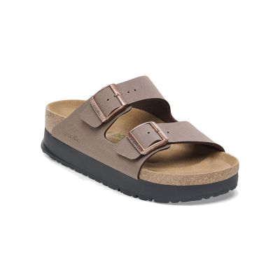 Birkenstock Arizona Flex Platform Birko-Flor Narrow Fit Brown - Brun - Sandaler Birkenstock Arizona Flex Platform Birko-Flor Narrow Fit Brown - Brun - Sandaler
