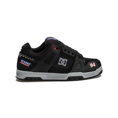 DC Shoes Stag Black Grey - Svart - Joggesko DC Shoes Stag Black Grey - Svart - Joggesko