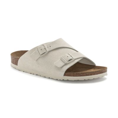 Birkenstock Zürich Suede Leather Narrow Fit Grey - Grå - Sandaler Birkenstock Zürich Suede Leather Narrow Fit Grey - Grå - Sandaler