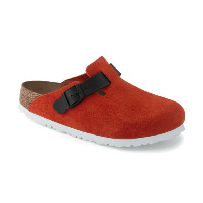 Birkenstock Boston BS Regular Fit Red - rød - Sandaler Birkenstock Boston BS Regular Fit Red - rød - Sandaler