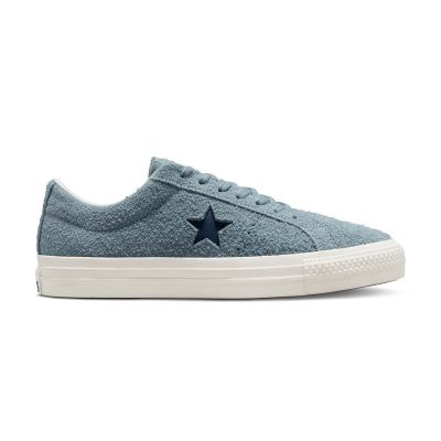 Converse One Star Pro Vintage Suede - Blå - Joggesko Converse One Star Pro Vintage Suede - Blå - Joggesko