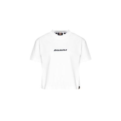 Dickies S/S Loretto W Tee White - Hvit - Kortermet T-skjorte Dickies S/S Loretto W Tee White - Hvit - Kortermet T-skjorte