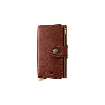 Secrid Miniwallet Basco Whiskey - Brun - Accessories