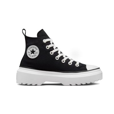 Converse Chuck Taylor All Star Lugged Lift Platform Canvas - Svart - Joggesko Converse Chuck Taylor All Star Lugged Lift Platform Canvas - Svart - Joggesko