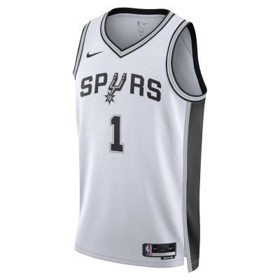 Nike San Antonio Spurs Association Edition Victor Wembanyama Men's Dri-FIT NBA Swingman Jersey White - Hvit - Jersey Nike San Antonio Spurs Association Edition Victor Wembanyama Men's Dri-FIT NBA Swingman Jersey White - Hvit - Jersey