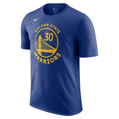 Nike Golden State Warriors Men's NBA T-Shirt Rush Blue - Blå - Kortermet T-skjorte Nike Golden State Warriors Men's NBA T-Shirt Rush Blue - Blå - Kortermet T-skjorte