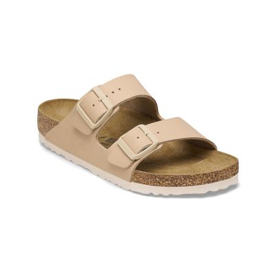 Birkenstock Arizona Birko-Flor Regular Fit New Beige - Brun - Sandaler Birkenstock Arizona Birko-Flor Regular Fit New Beige - Brun - Sandaler