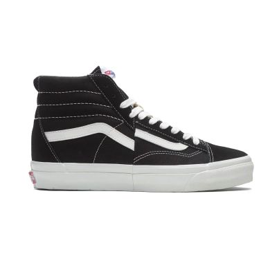 Vans Clash The Wall LX Suede/ Canvas Black/White - Svart - Joggesko