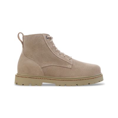 Birkenstock Highwood Lace Mid Women Suede Leather Narrow Fit Light Brown - Brun - Joggesko Birkenstock Highwood Lace Mid Women Suede Leather Narrow Fit Light Brown - Brun - Joggesko