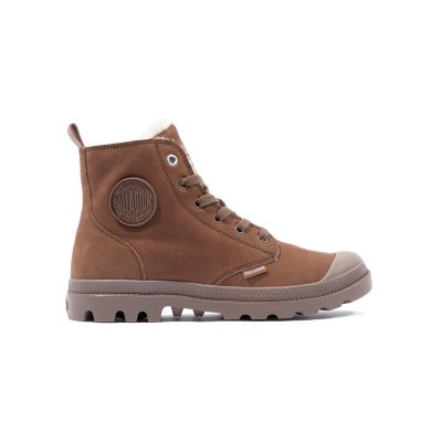 Palladium Pampa Hi Zip WL - Brun - Joggesko