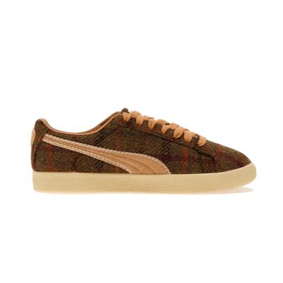 PUMA Clyde Harris Tweed - Brun - Joggesko PUMA Clyde Harris Tweed - Brun - Joggesko