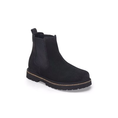 Birkenstock Highwood Slip On Suede Leather Mid Regular Fit - Svart - Joggesko Birkenstock Highwood Slip On Suede Leather Mid Regular Fit - Svart - Joggesko