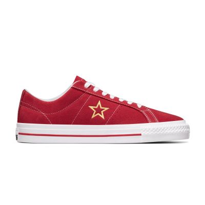 Converse One Star Pro Suede - rød - Joggesko Converse One Star Pro Suede - rød - Joggesko