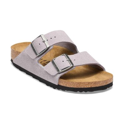 Birkenstock Arizona Suede Leather Regular Fit Lavender Sky - Lilla - Sandaler Birkenstock Arizona Suede Leather Regular Fit Lavender Sky - Lilla - Sandaler