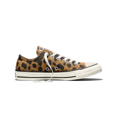 Converse Chuck Taylor All Star Cow Print 3.5 - Brun - Joggesko Converse Chuck Taylor All Star Cow Print 3.5 - Brun - Joggesko