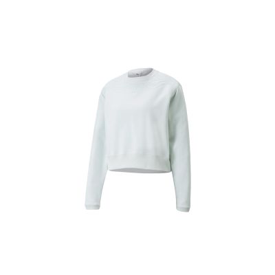 Puma Snow Tiger Boxy Crew Neck Women's Sweater - Blå - Kortermet T-skjorte Puma Snow Tiger Boxy Crew Neck Women's Sweater - Blå - Kortermet T-skjorte