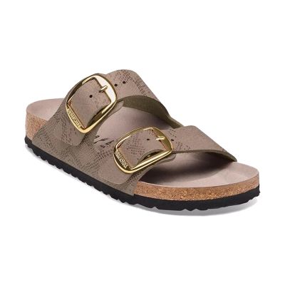 Birkenstock Arizona Big Buckle Synthetics Regular Fit Python Gray Taupe - Grå - Sandaler Birkenstock Arizona Big Buckle Synthetics Regular Fit Python Gray Taupe - Grå - Sandaler
