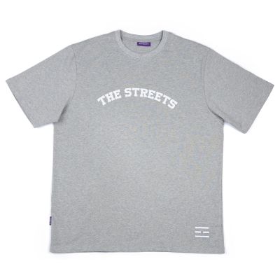 The Streets Grey Tee - Grå - Kortermet T-skjorte The Streets Grey Tee - Grå - Kortermet T-skjorte
