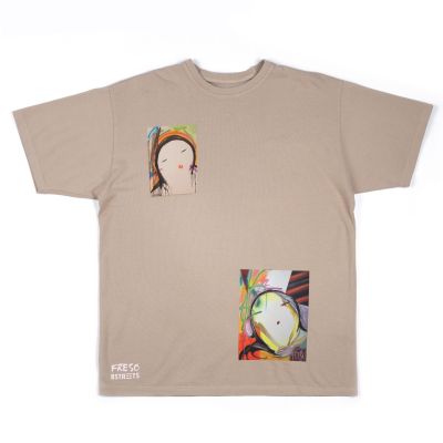 The Streets x Freso Tee Beige - Brun - Kortermet T-skjorte The Streets x Freso Tee Beige - Brun - Kortermet T-skjorte