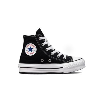 Converse Chuck Taylor All Star Lift Platform High Top Little Kids - Svart - Joggesko