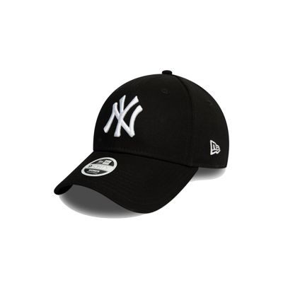New Era Yankees Essential Womens Black 9FORTY Cap - Svart - Lokk