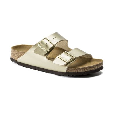 Birkenstock Arizona Birko-Flor Gold Regular Fit - Gul - Sandaler Birkenstock Arizona Birko-Flor Gold Regular Fit - Gul - Sandaler