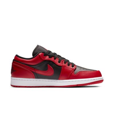 Air Jordan 1 Low "Reverse Bred" - rød - Joggesko Air Jordan 1 Low "Reverse Bred" - rød - Joggesko