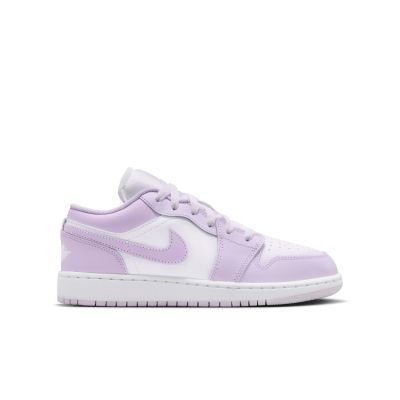 Air Jordan 1 Low "Barely Grape Violet Mist" (GS) - Lilla - Joggesko Air Jordan 1 Low "Barely Grape Violet Mist" (GS) - Lilla - Joggesko