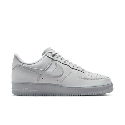 Nike Air Force 1 '07 WB "Wolf Grey Nubuck" - Grå - Joggesko