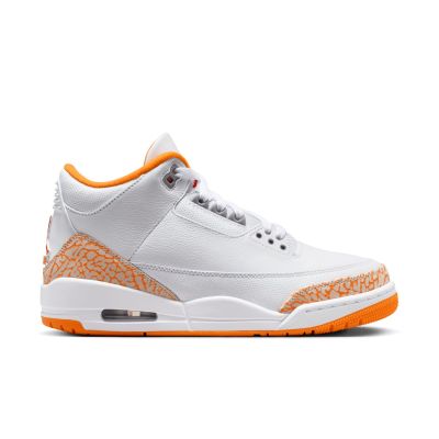 Air Jordan 3 Retro "Orange Citrus" Wmns - Hvit - Joggesko Air Jordan 3 Retro "Orange Citrus" Wmns - Hvit - Joggesko