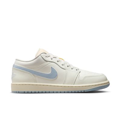 Air Jordan 1 Low "Ghost" Wmns - Hvit - Joggesko