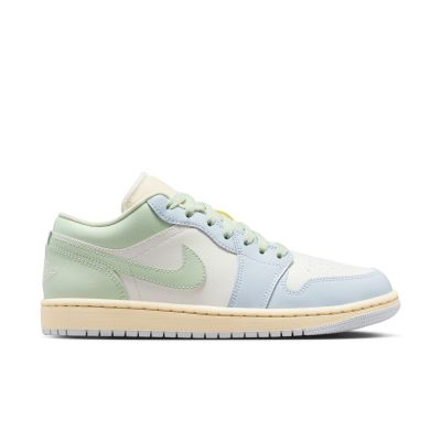 Air Jordan 1 Low "Sail Aura" Wmns - Hvit - Joggesko Air Jordan 1 Low "Sail Aura" Wmns - Hvit - Joggesko
