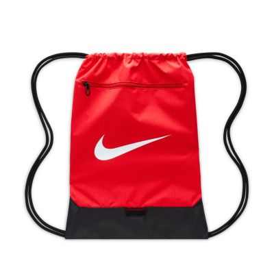 Nike Brasilia 9.5 Training Gym Sack (18L) University Red - rød - Bag