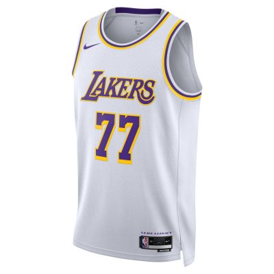 Nike Dri-FIT NBA Luka Doncic Los Angeles Lakers Association Edition Swingman Jersey White - Hvit - Jersey