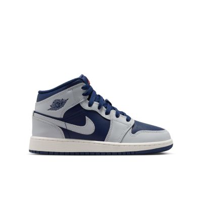Air Jordan 1 Mid "Blue Void" (GS) - Blå - Joggesko