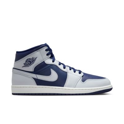Air Jordan 1 Mid "Blue Void" - Blå - Joggesko