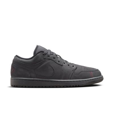 Air Jordan 1 Low SE Craft "Dark Smoke Grey" - Svart - Joggesko Air Jordan 1 Low SE Craft "Dark Smoke Grey" - Svart - Joggesko