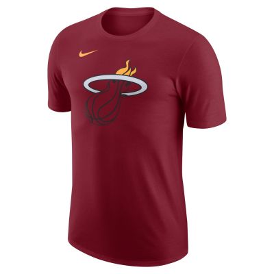Nike NBA Miami Heat Essential Tee Tough Red - rød - Kortermet T-skjorte
