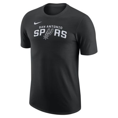 Nike NBA San Antonio Spurs Essential Tee Black - Svart - Kortermet T-skjorte
