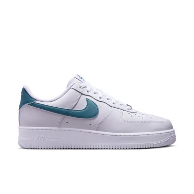 Nike Air Force 1 '07 "White Smokey Blue" - Hvit - Joggesko Nike Air Force 1 '07 "White Smokey Blue" - Hvit - Joggesko